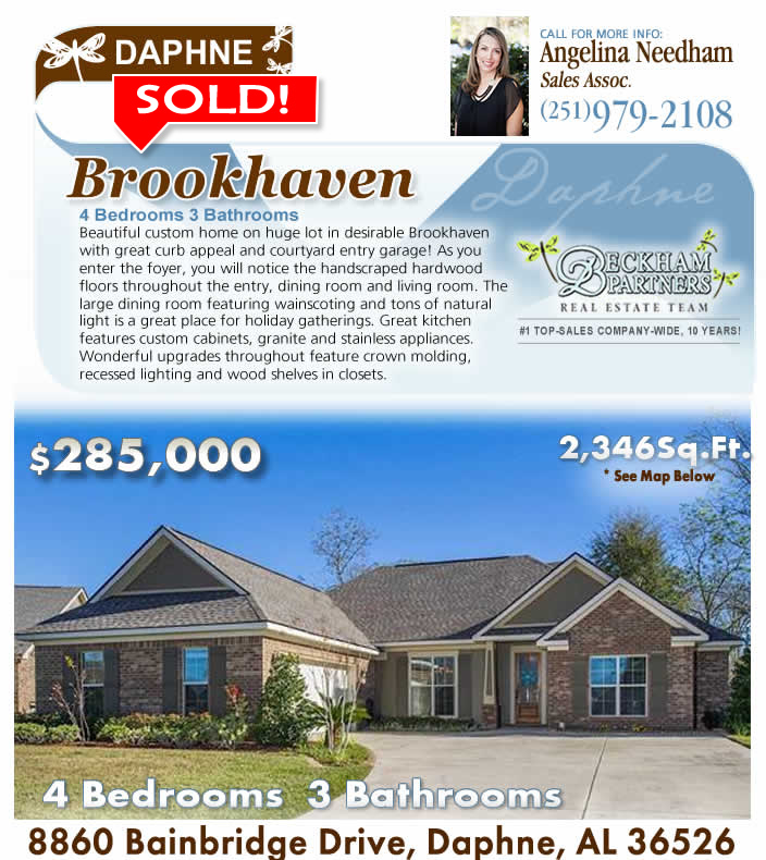 Daphne, AL Brookhaven, Homes for Sale
