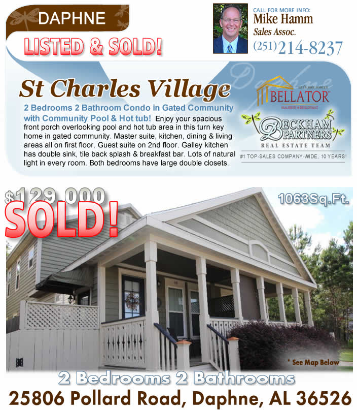 St. Charles Village, Daphne AL Home for Sale