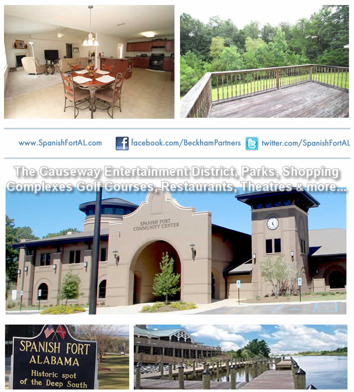 Spanish Fort Homes for Sale in Northlake, off Highway 225