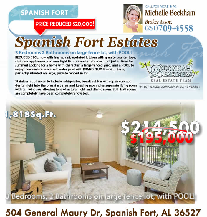 Spanish Fort Estates: Baldwin County AL Real Estate
