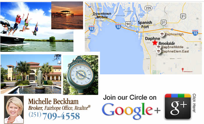 Daphne Google+ Map