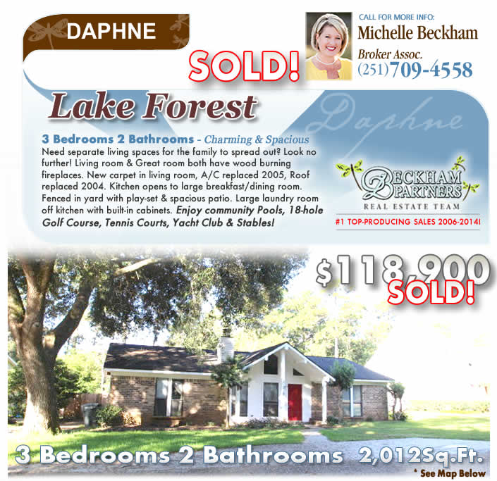 Daphne AL Home for Sale in Lake Forest