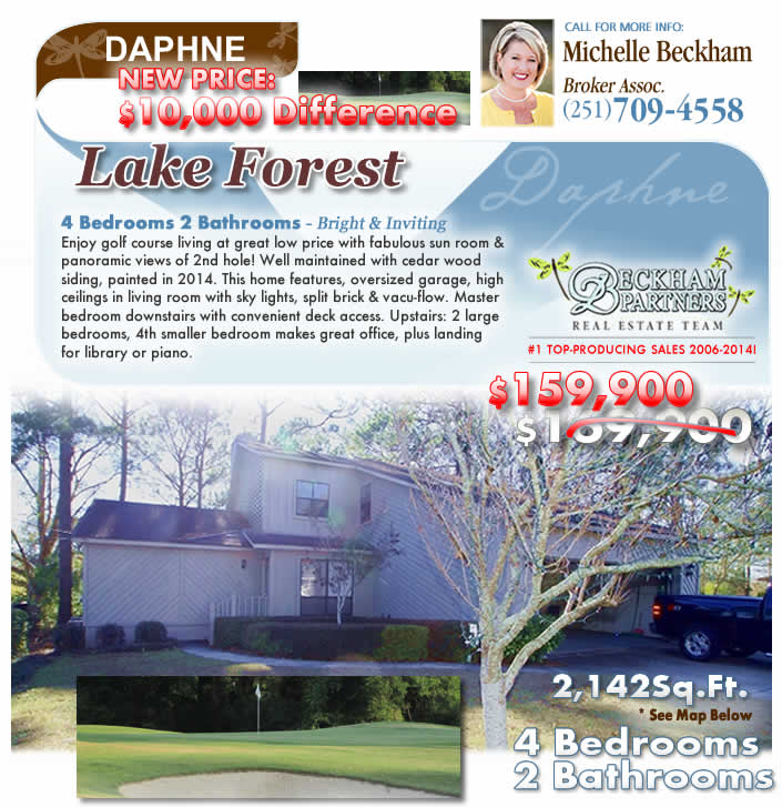 Daphne AL Home for Sale in Lake Forest