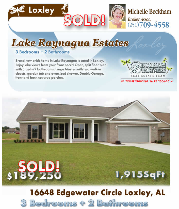 Alabama Eastern Shore Home for Sale