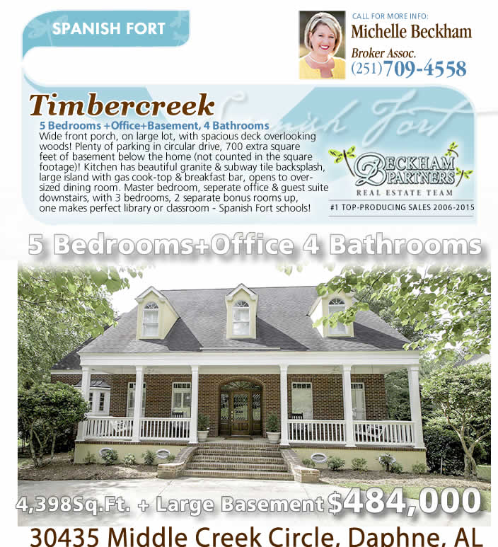 Timber Creek, Spanish Fort - Homes for Sale